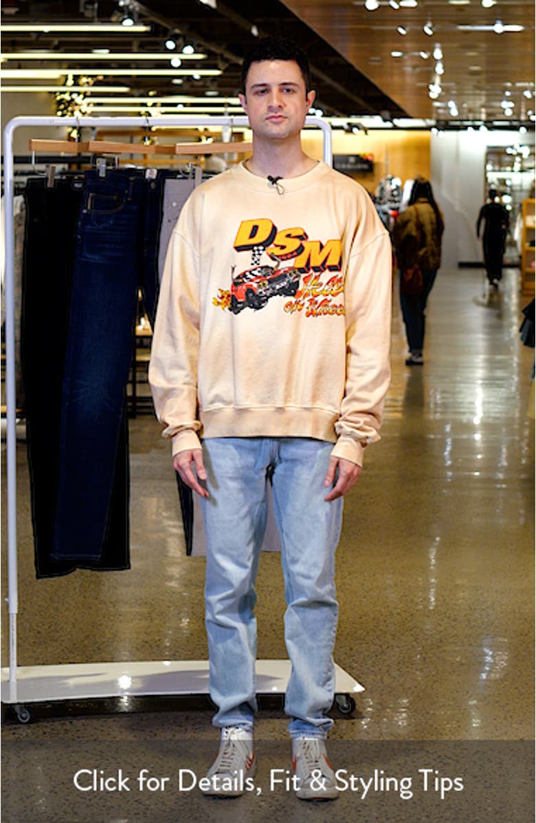 Hell on Wheels French Terry Sweatshirt, sales video thumbnail