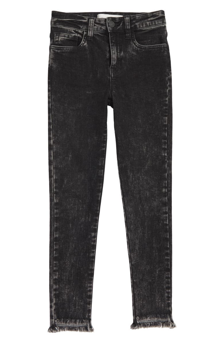 Treasure & Bond Frayed Step Hem Jeans, Main, color,