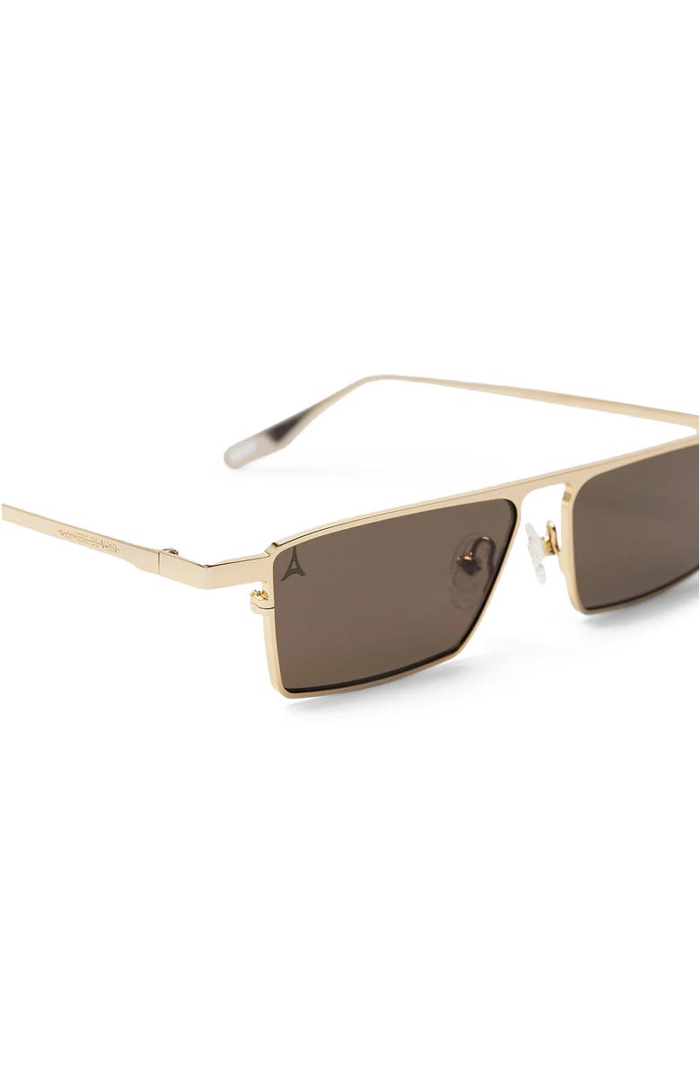 Manière De Voir Palais Aviator Sunglasses, Alternate, color, Gold