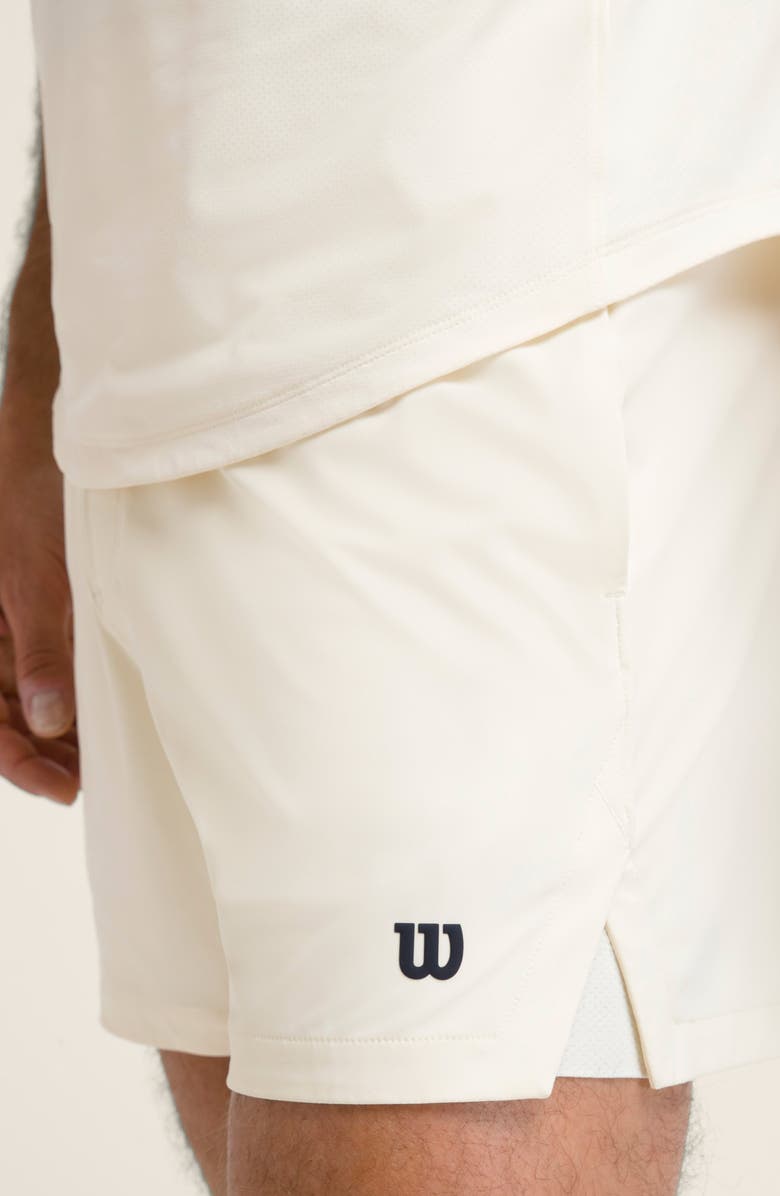 WILSON Set Point Shorts, Alternate, color, Sandrift