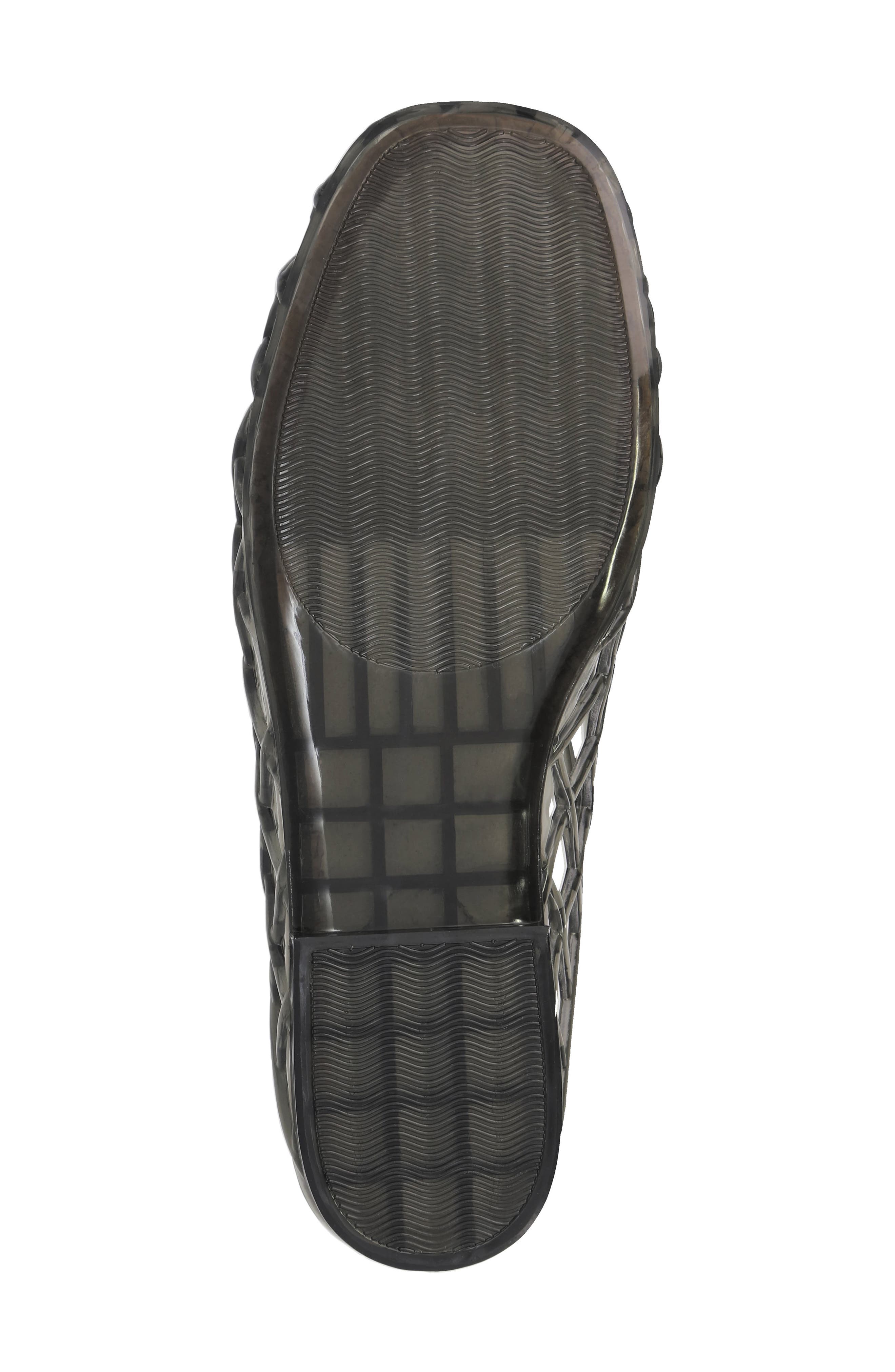 MIA Sophie Clear Woven Mule, Alternate, color, Smoke Pvc