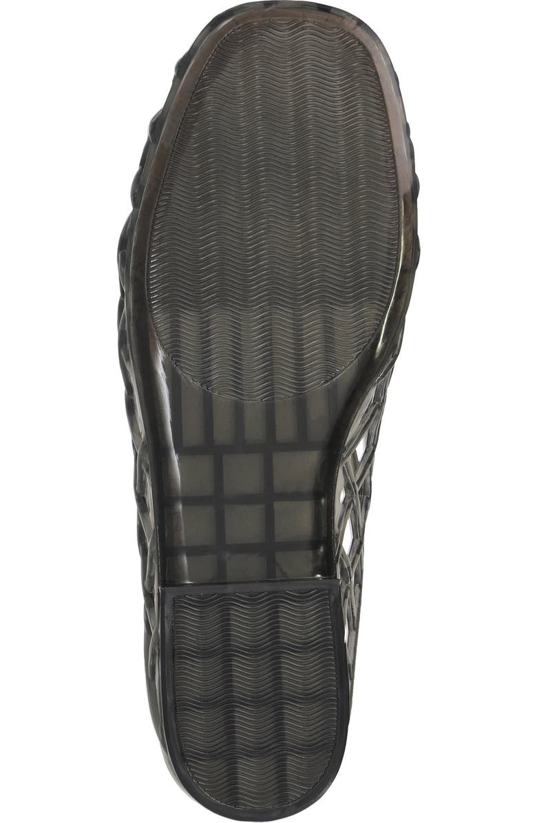 MIA Sophie Clear Woven Mule, Alternate, color, Smoke Pvc