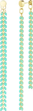 Rejected Hearts Club Elegante Chevron Dangle Earrings