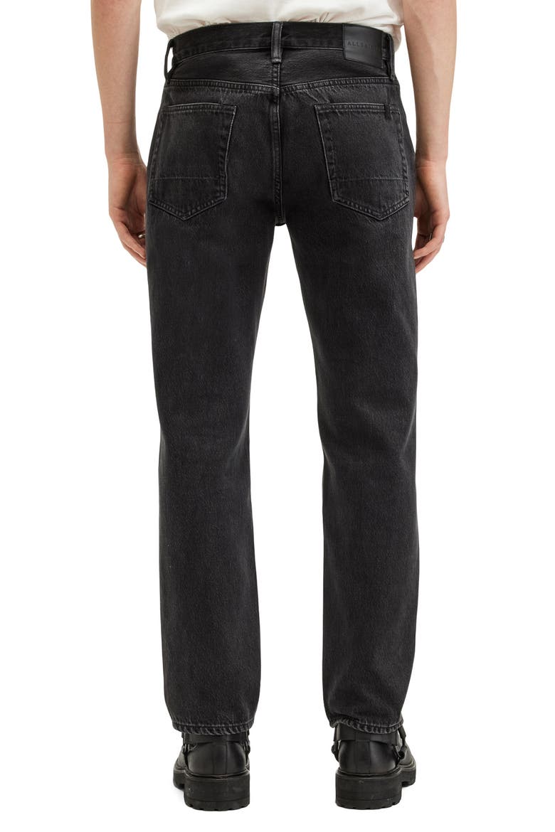 Reid Straight Leg Jeans, Alternate, color, BLACK