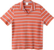 MANGO Regular Fit Stripe Cotton Polo