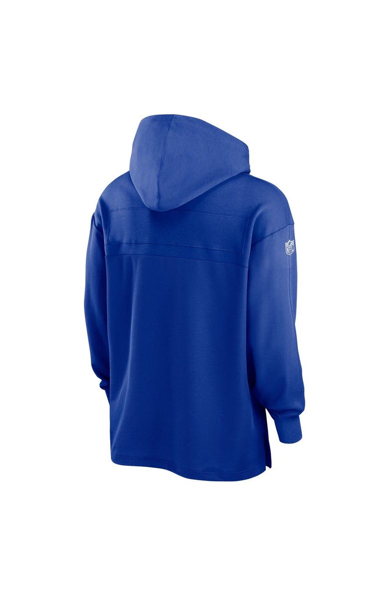 Nike Men's Nike  Royal Buffalo Bills 2023 Sideline Lightweight Performance Hooded Top, Alternate, color, 