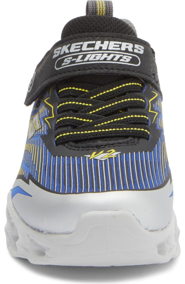 SKECHERS Kids' Vortex 2.0 Light-Up Sneaker, Alternate, color, Blue/ Black