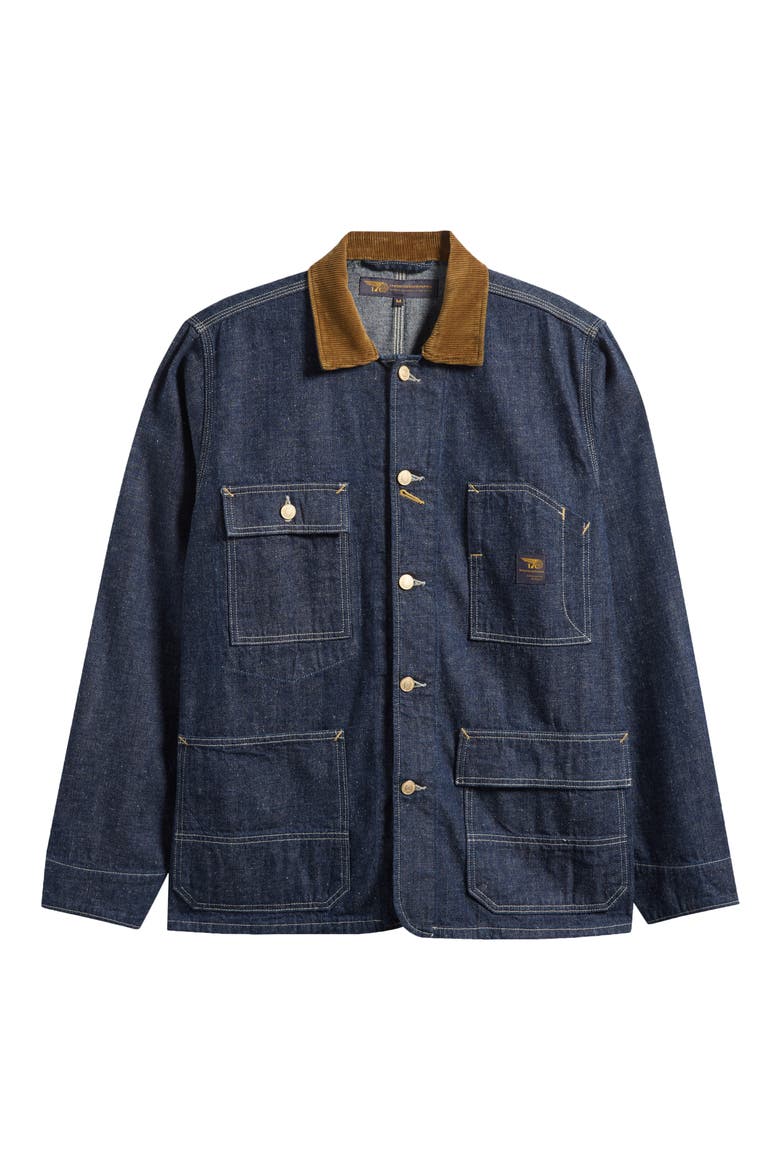 The Eddie Denim Jacket, Main, color, SENDAI