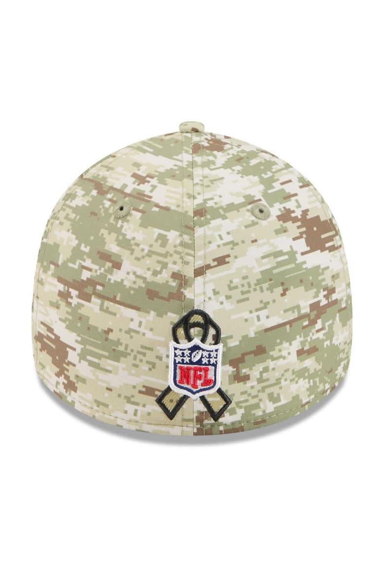 Men's New Era  Camo Kansas City Chiefs 2025 Salute to Service 39THIRTY Flex Hat, Alternate, color, Camo