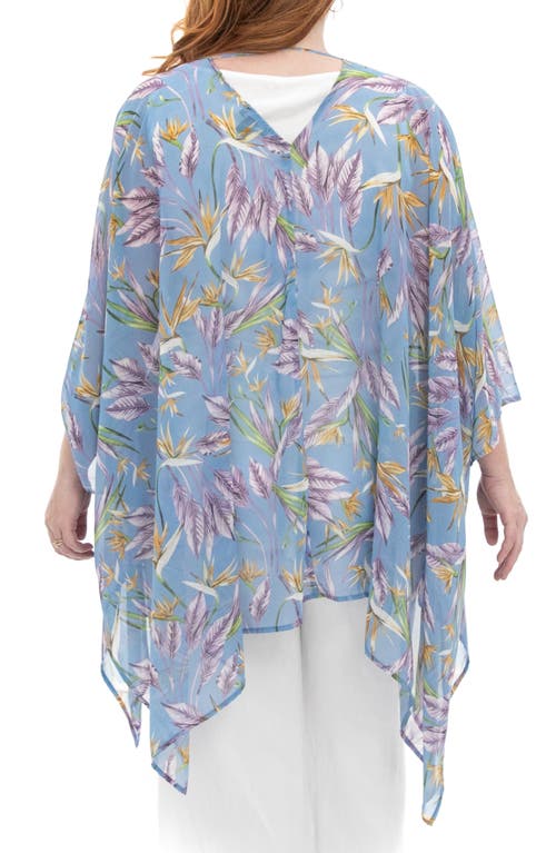 NINA LEONARD NINA LEONARD SEMI SHEER OPEN FRONT TOPPER 