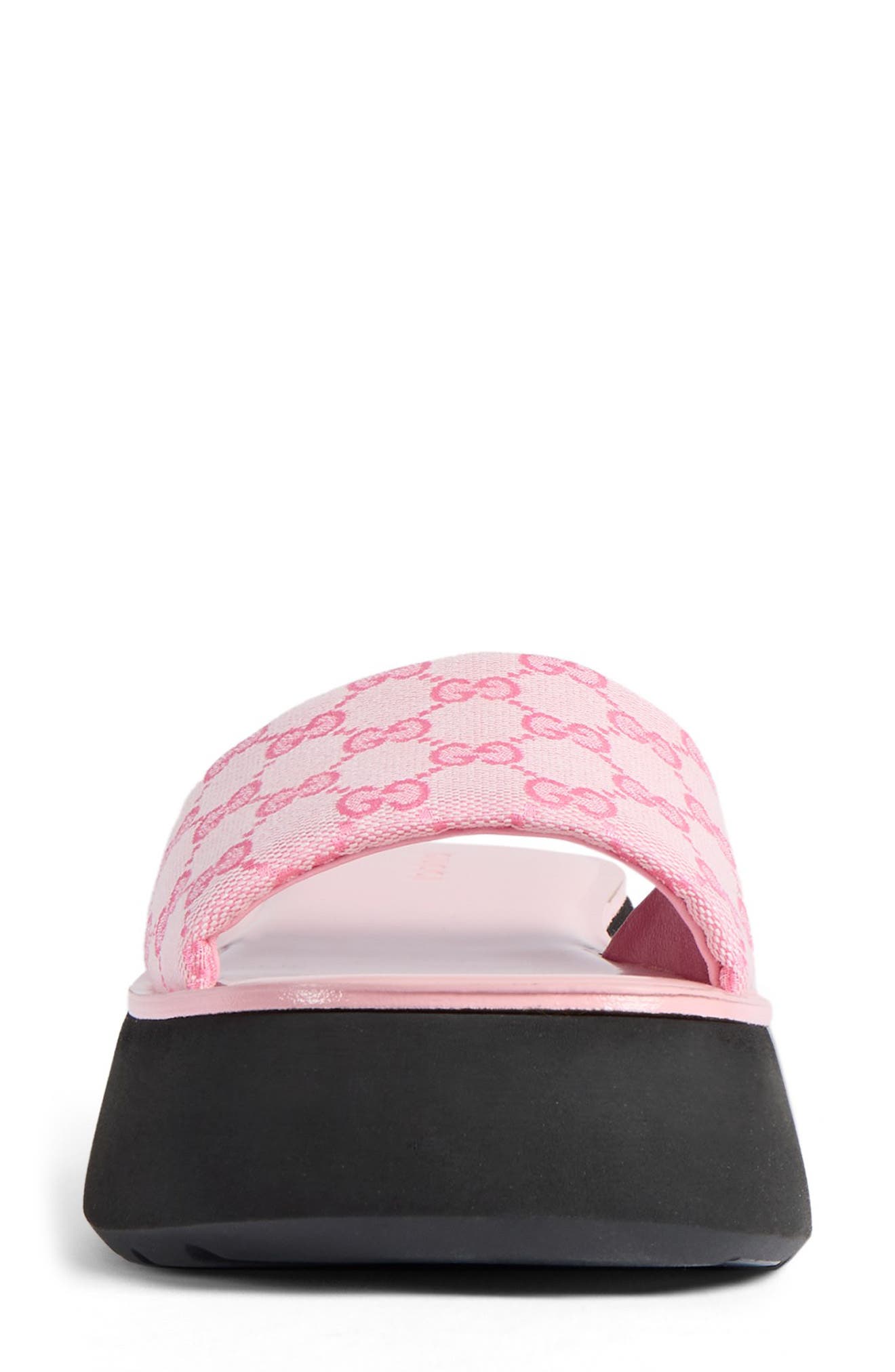 North Platform Slide Sandal, Alternate, color, ROSE PINK