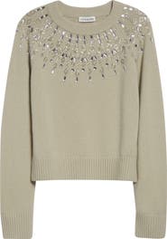 Altuzarra Harold Embellished Virgin Wool Sweater