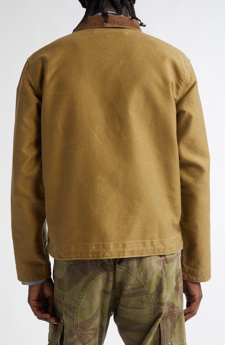 Double RL Bower Cotton Work Jacket, Alternate, color,