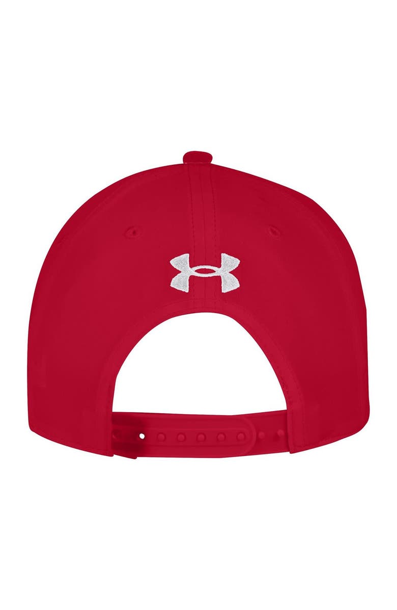 Under Armour Men's Under Armour Red Maryland Terrapins Driver Rope Adjustable Hat, Alternate, color, Red