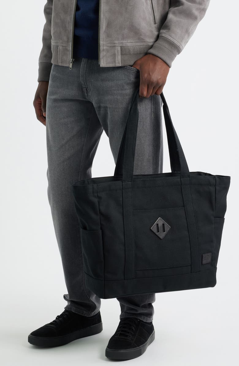 Herschel Supply Co. Heritage Tote, Alternate, color, Black