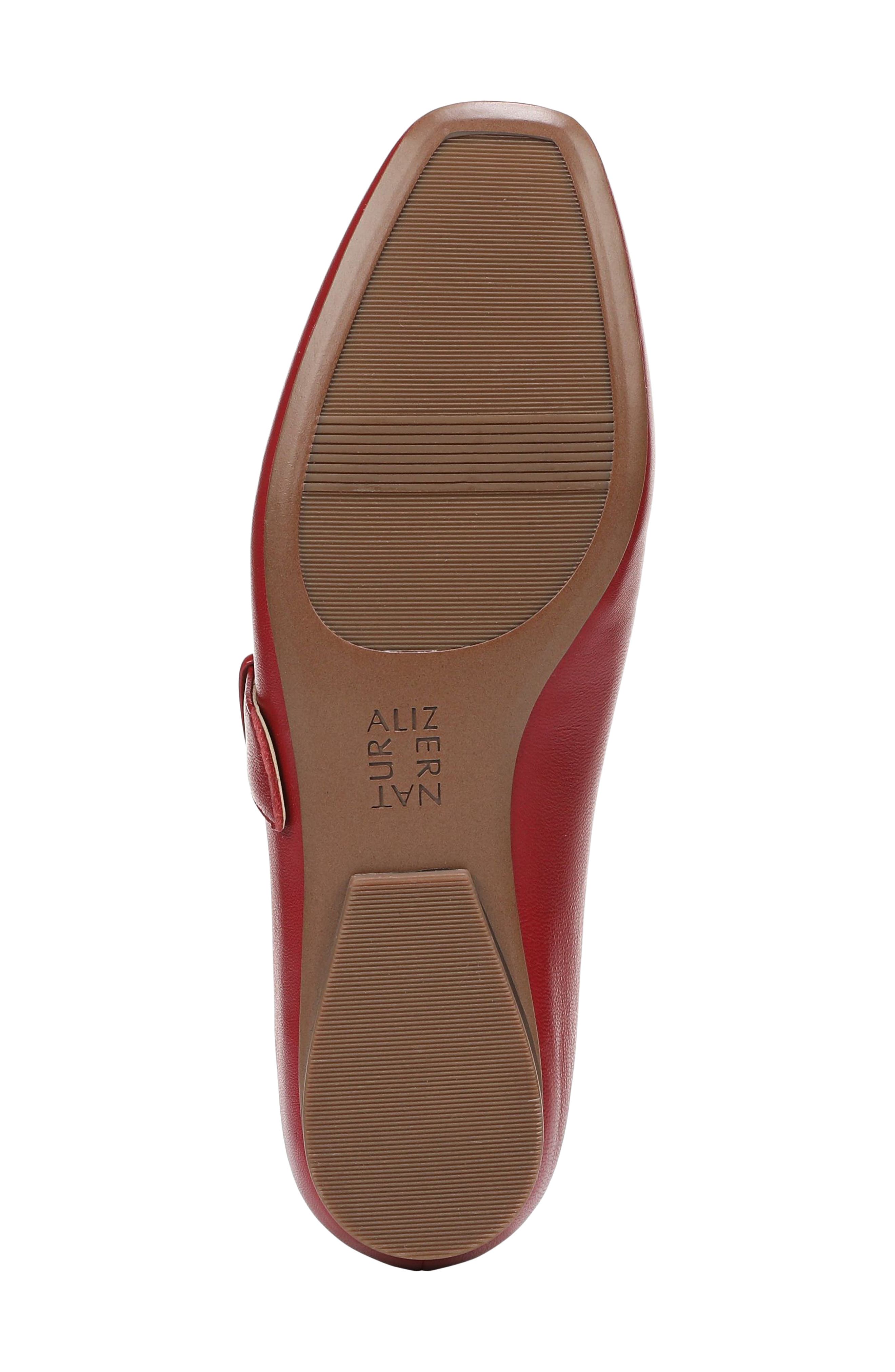 Naturalizer Cosmic Mary Jane Flat, Alternate, color, Hearts Flame Red