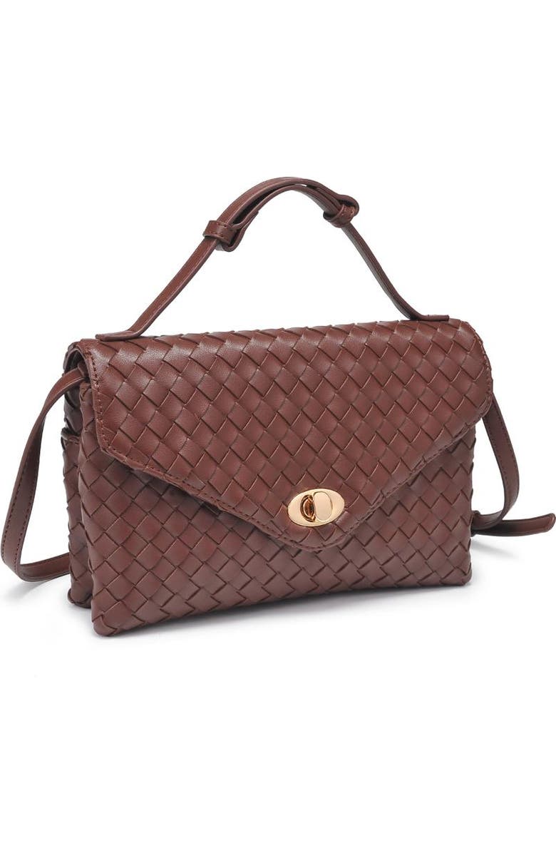 MODA LUXE Harper Crossbody, Alternate, color, Chocolate
