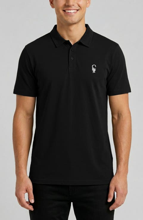 Astronaut Midweight Short Sleeve Polo Shirt