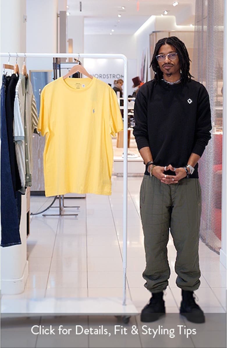 Classic Fit Solid Cotton Jersey T-Shirt, sales video thumbnail