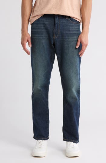 Lucky Brand Uomo 410 Athletic Straight Pantalone In Twill Spazzolato - Vestibilità Atletica Con Elasticità