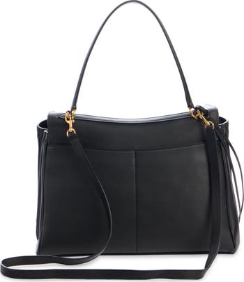 【関税&送料込】Balenciaga Black Leather Medium Rodeo Handba Women's Rodeo Handbag Medium in Black | Balenciaga US