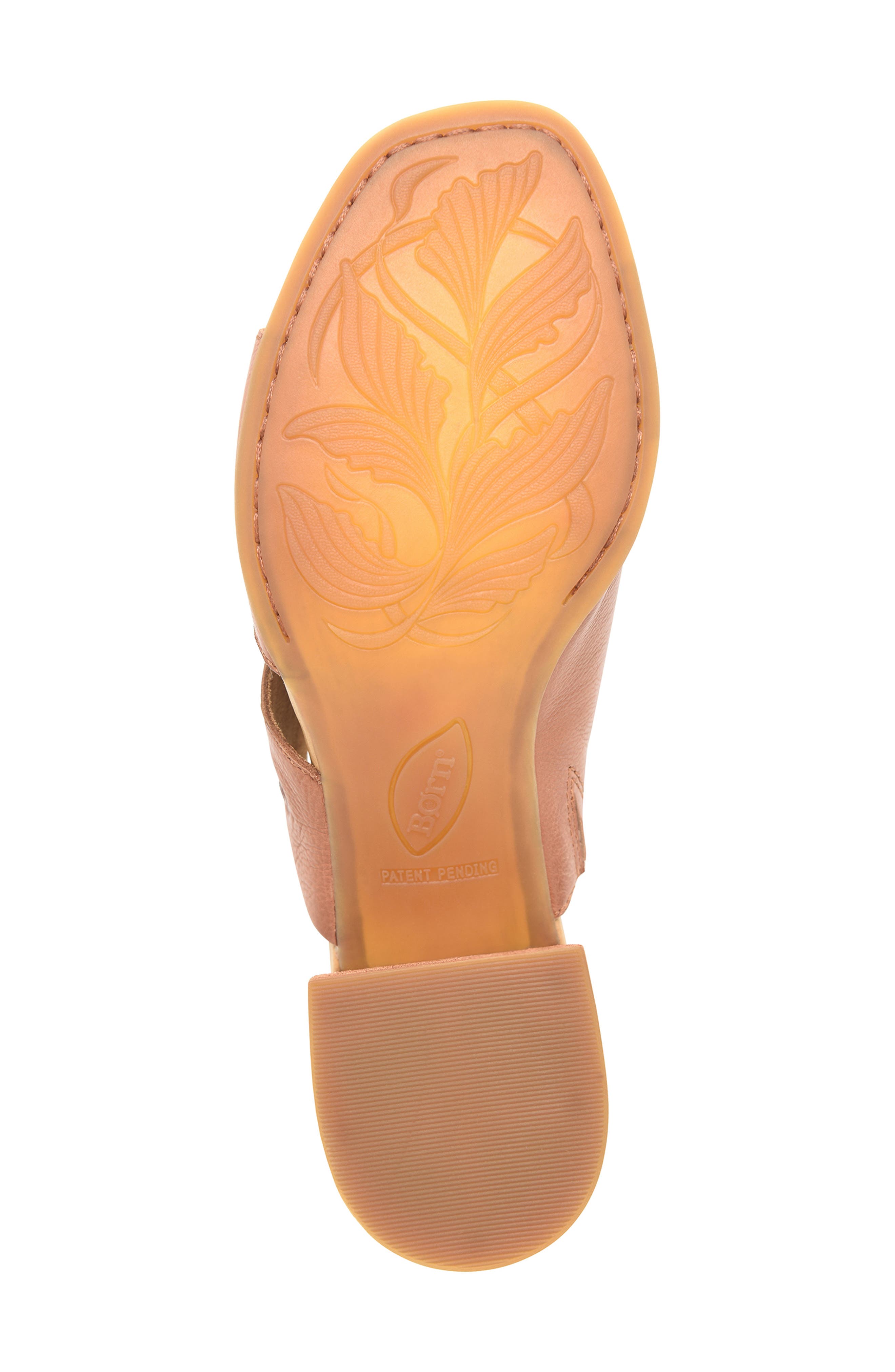 Børn Shea Block Heel Sandal, Alternate, color, Brown Leather