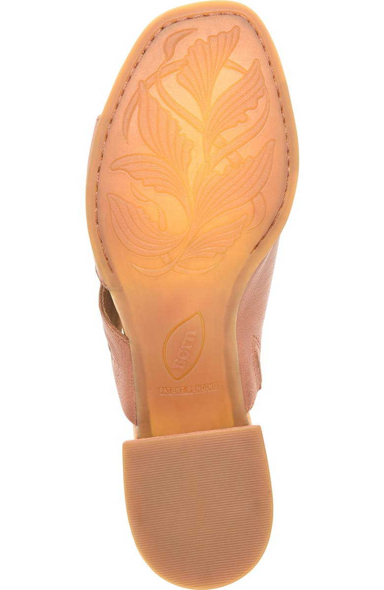 Børn Shea Block Heel Sandal, Alternate, color, Brown Leather