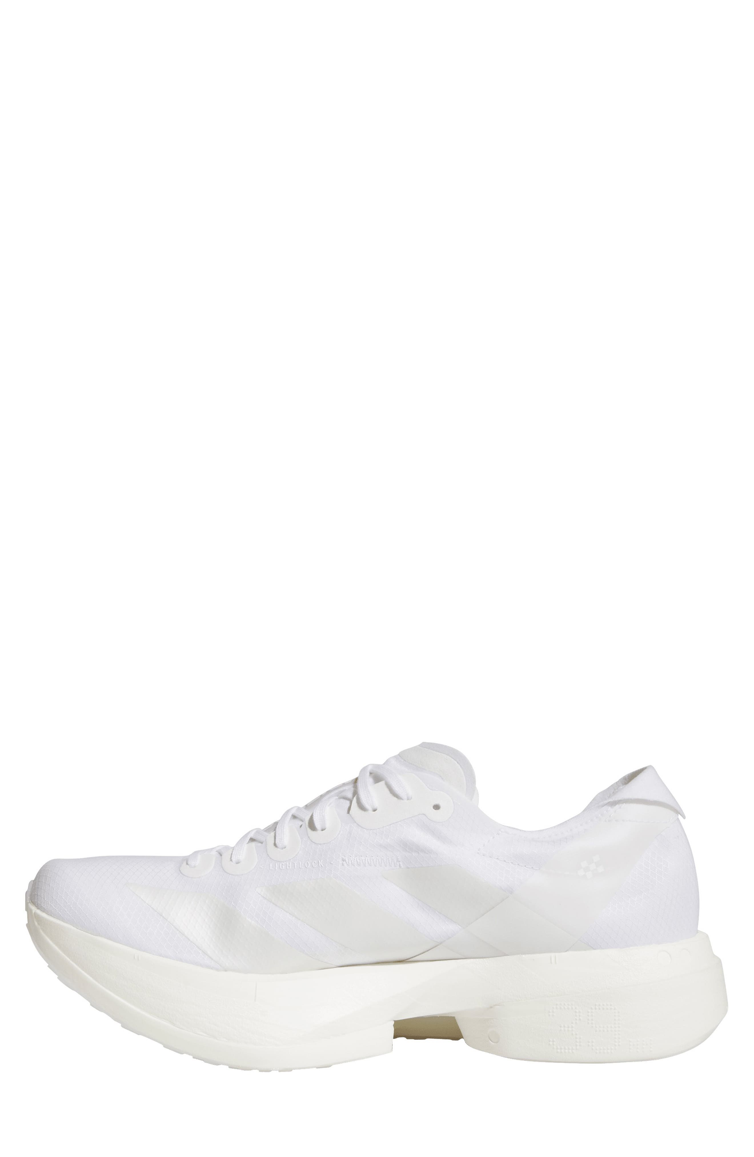 adidas Adizero Adios Pro 4 Sneaker, Alternate, color, White