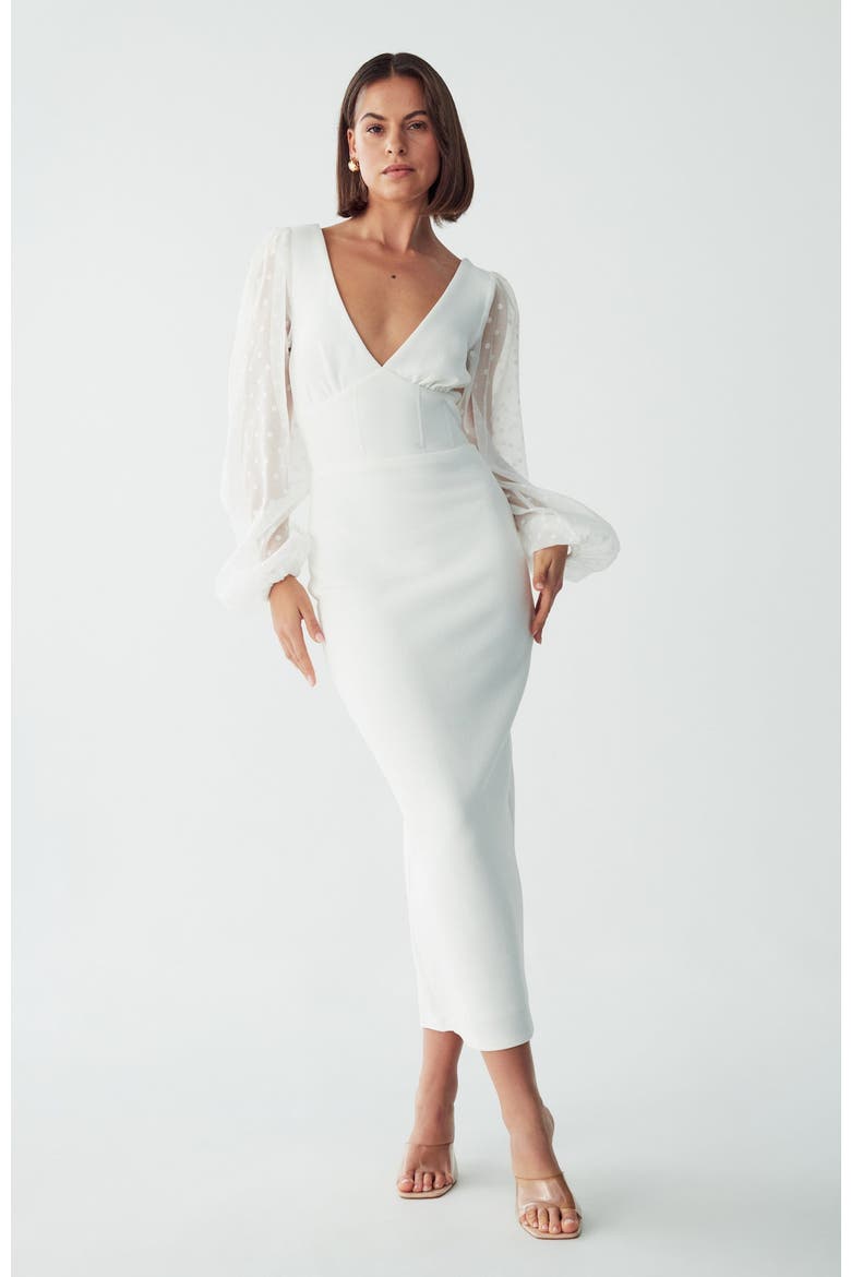 Jacobs Dress, Alternate, color, White