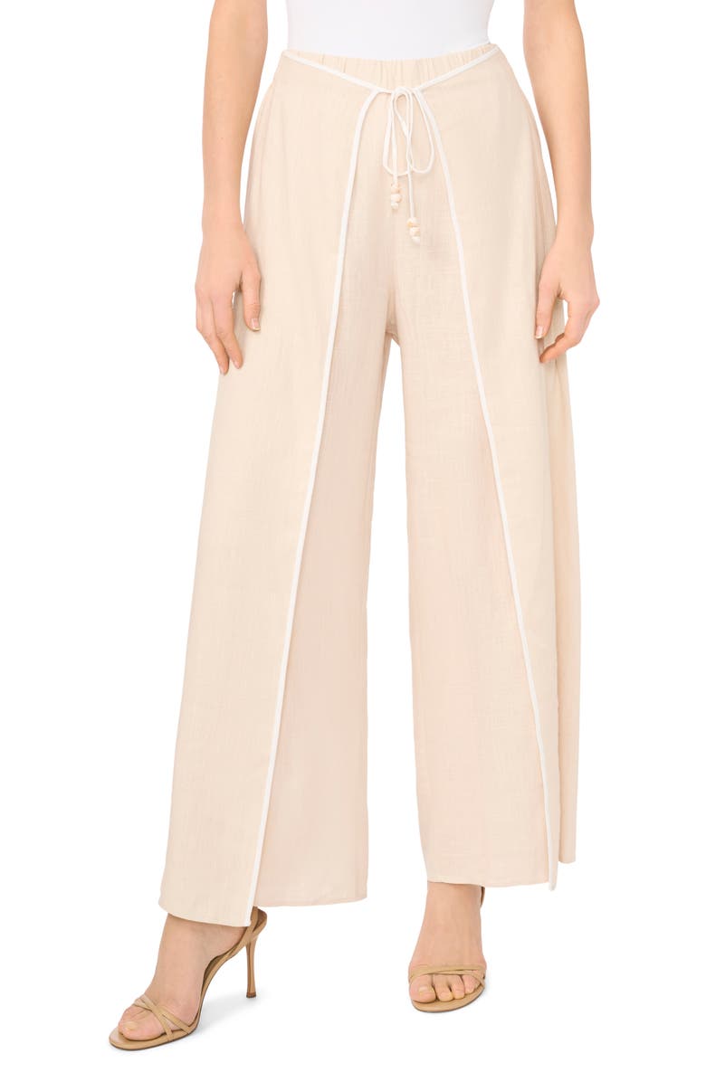 Halogen<sup>®</sup> Tie Waist Wide Leg Pants, Main, color, Rainy Day