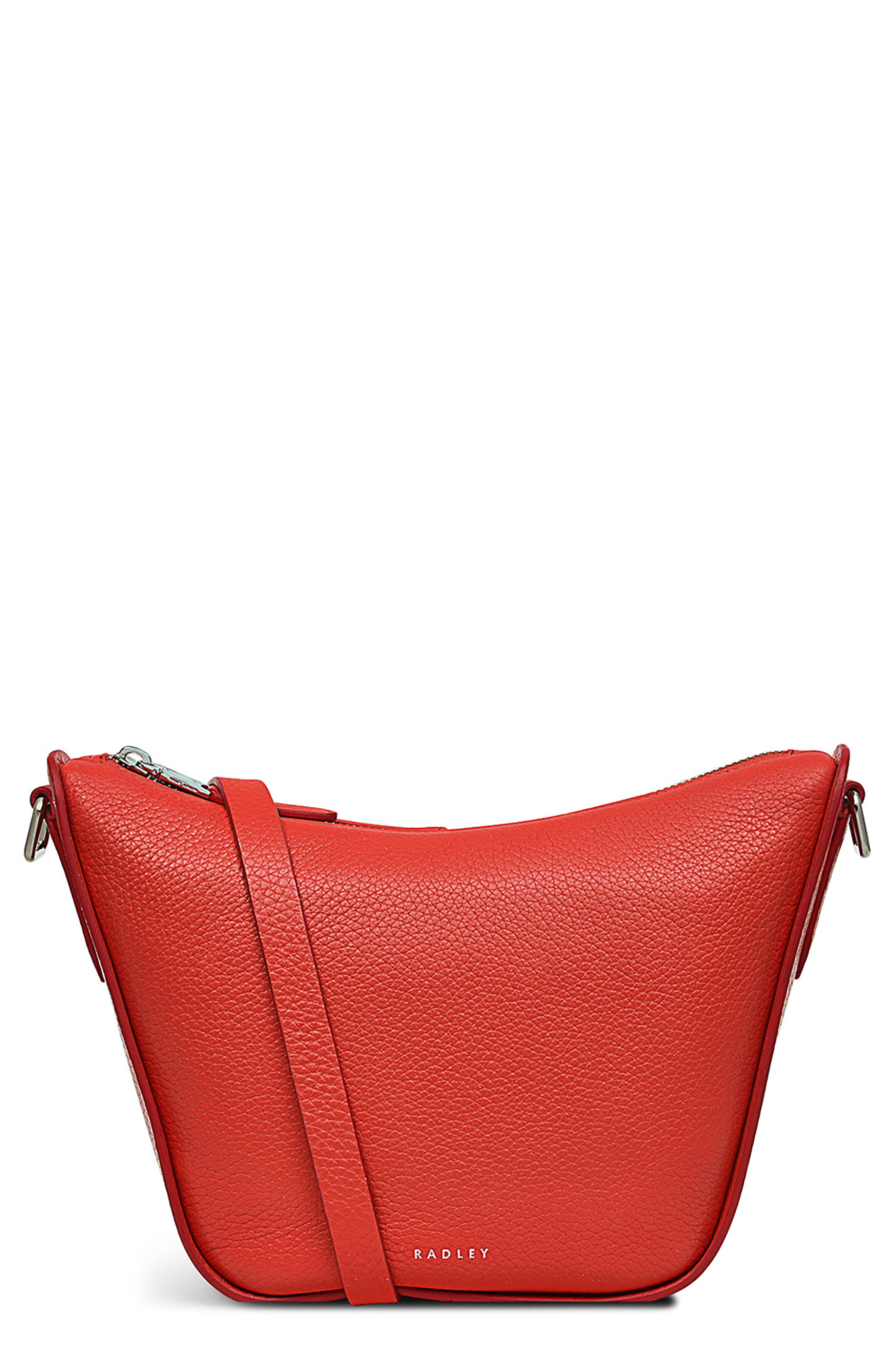 Radley Oak Street Pebbled Leather Crossbody Bag, Main, color, 