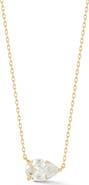 GLAZE JEWELRY Pear Cubic Zirconia Pendant Necklace