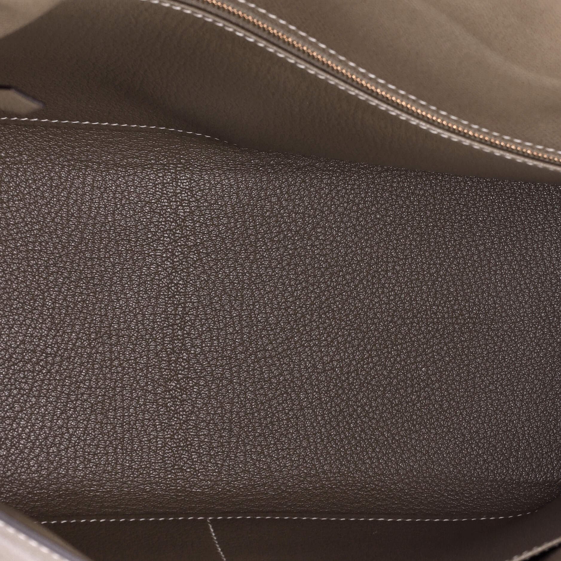 Pre-Owned Hermes Kelly Handbag Bicolor Epsom with Gold Hardware 32, Alternate, color, Etoupe/Bleu Electrique