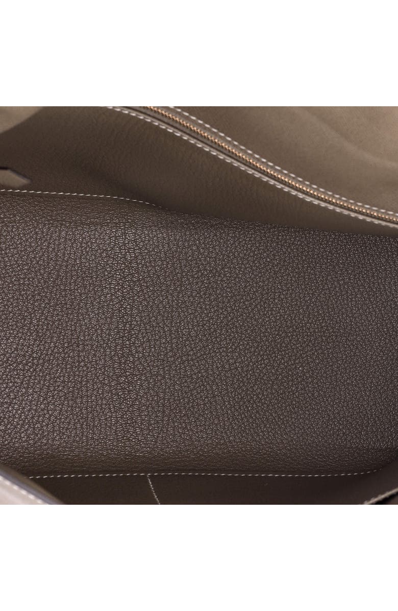 Pre-Owned Hermes Kelly Handbag Bicolor Epsom with Gold Hardware 32, Alternate, color, Etoupe/Bleu Electrique