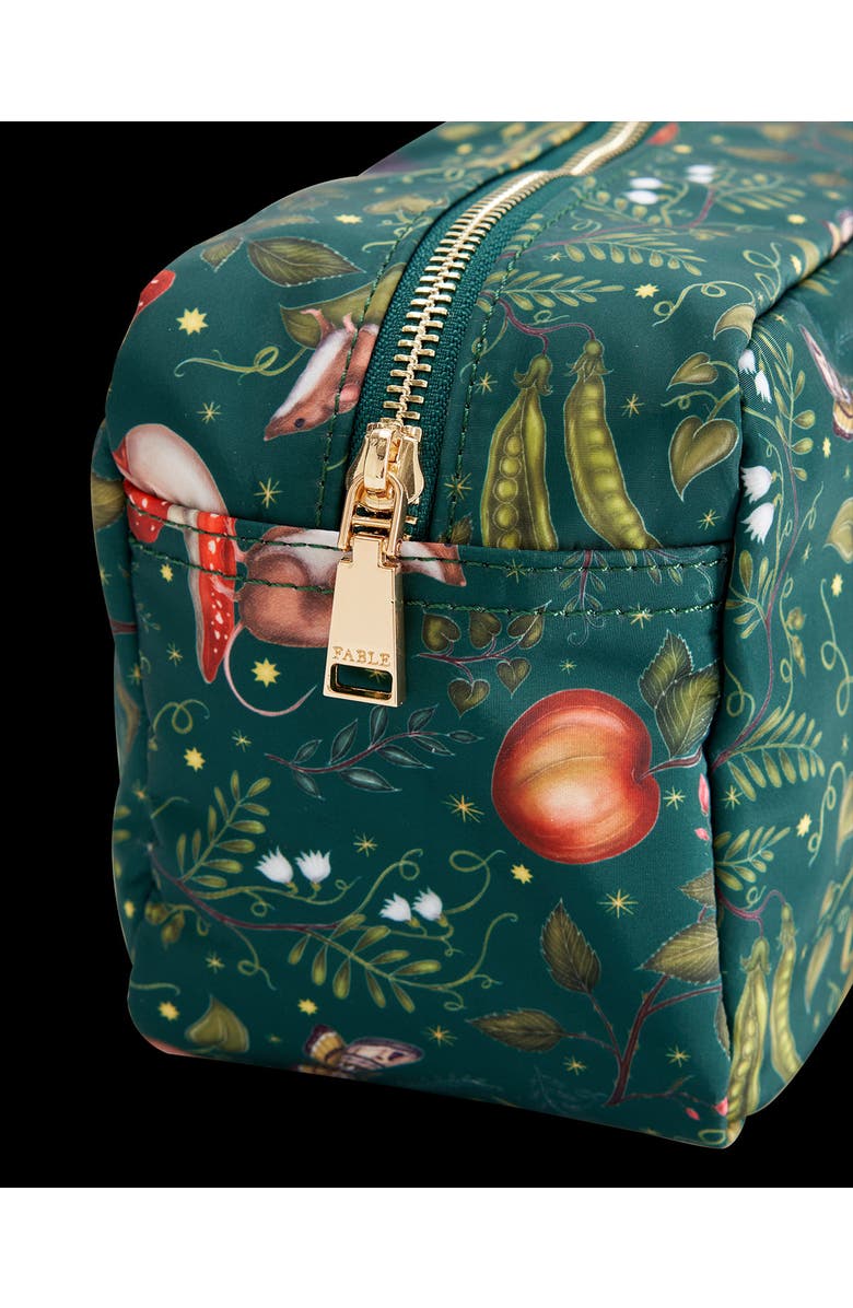 Fable England Into the Woods Travel Pouch, Alternate, color, Green