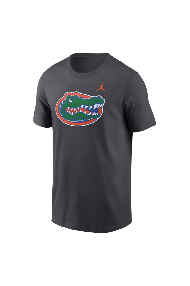 Men's Jordan Brand Anthracite Florida Gators Primetime Evergreen Logo T-Shirt, Alternate, color, Anthracite