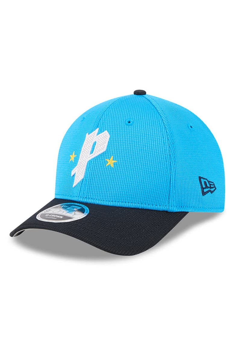 Men's New Era Neptune Blue/Navy Philadelphia Phillies City Connect Batting Practice 9FORTY M-Crown Adjustable Hat, Main, color, Neptune Blue