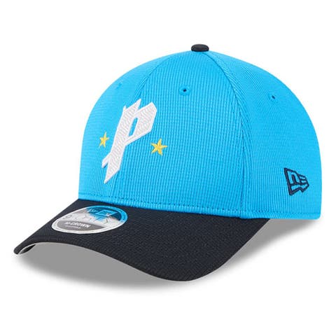 Men's New Era Neptune Blue/Navy Philadelphia Phillies City Connect Batting Practice 9FORTY M-Crown Adjustable Hat