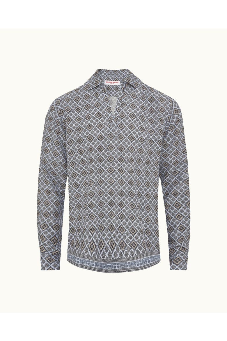 Ridley Relaxed-Fit Shirt, Alternate, color, WAVE BLUE