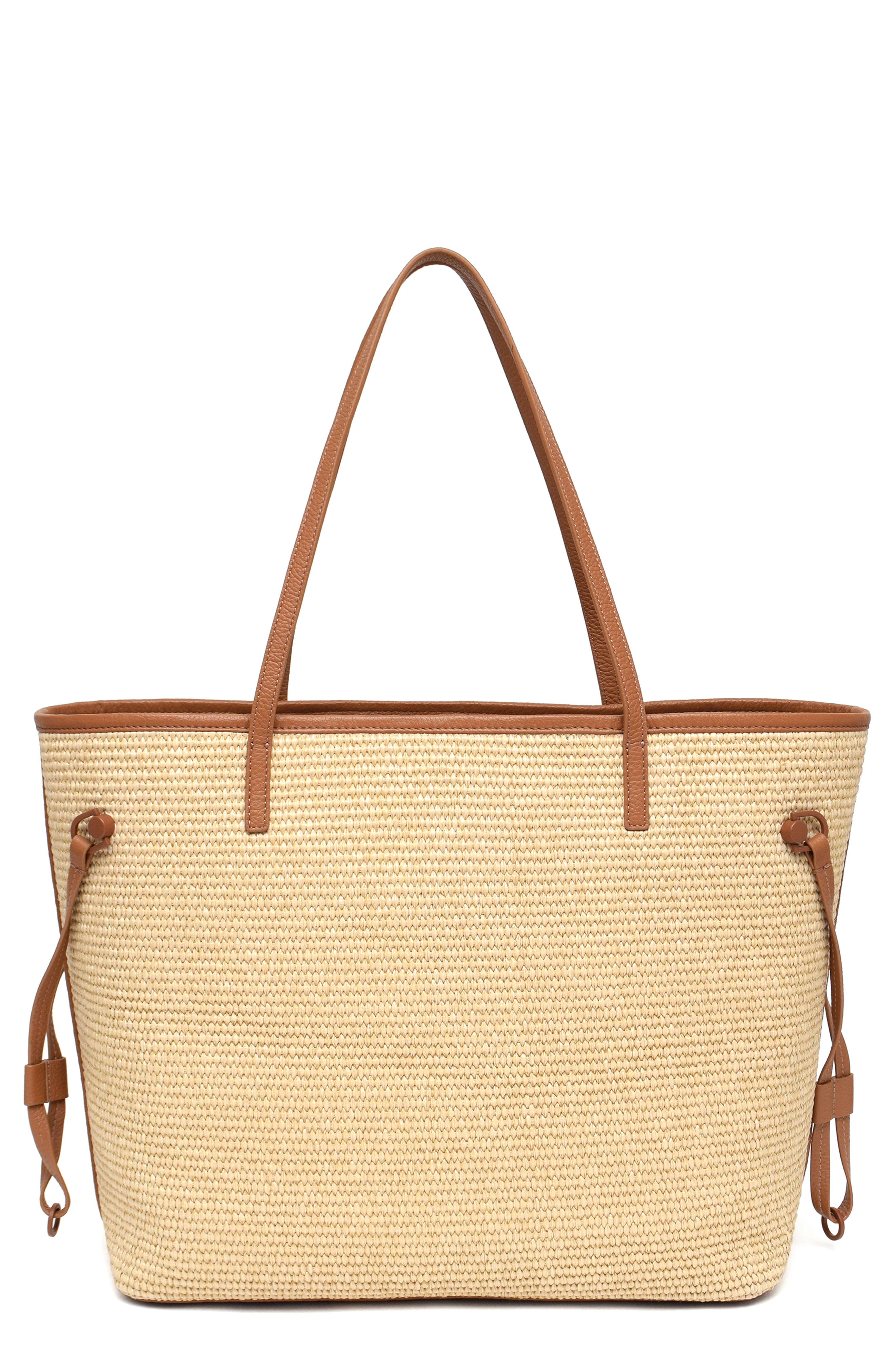 Thacker Kiera Woven Straw Tote