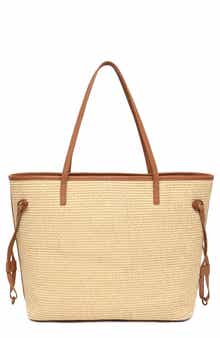 Thacker Kiera Woven Straw Tote