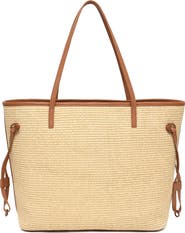 Thacker Kiera Woven Straw Tote