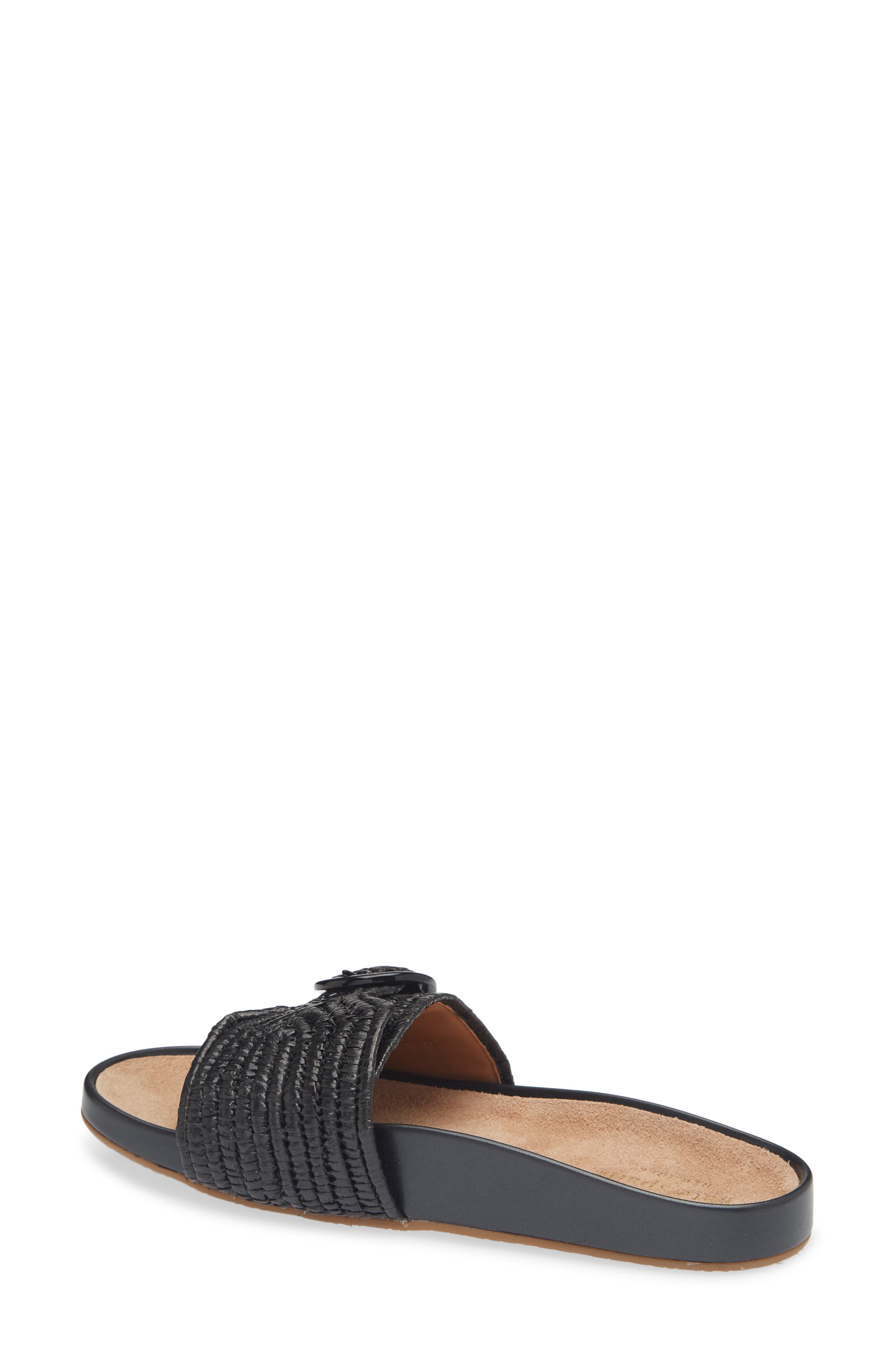 Kate Spade New York michelle slide sandal, Alternate, color, Black