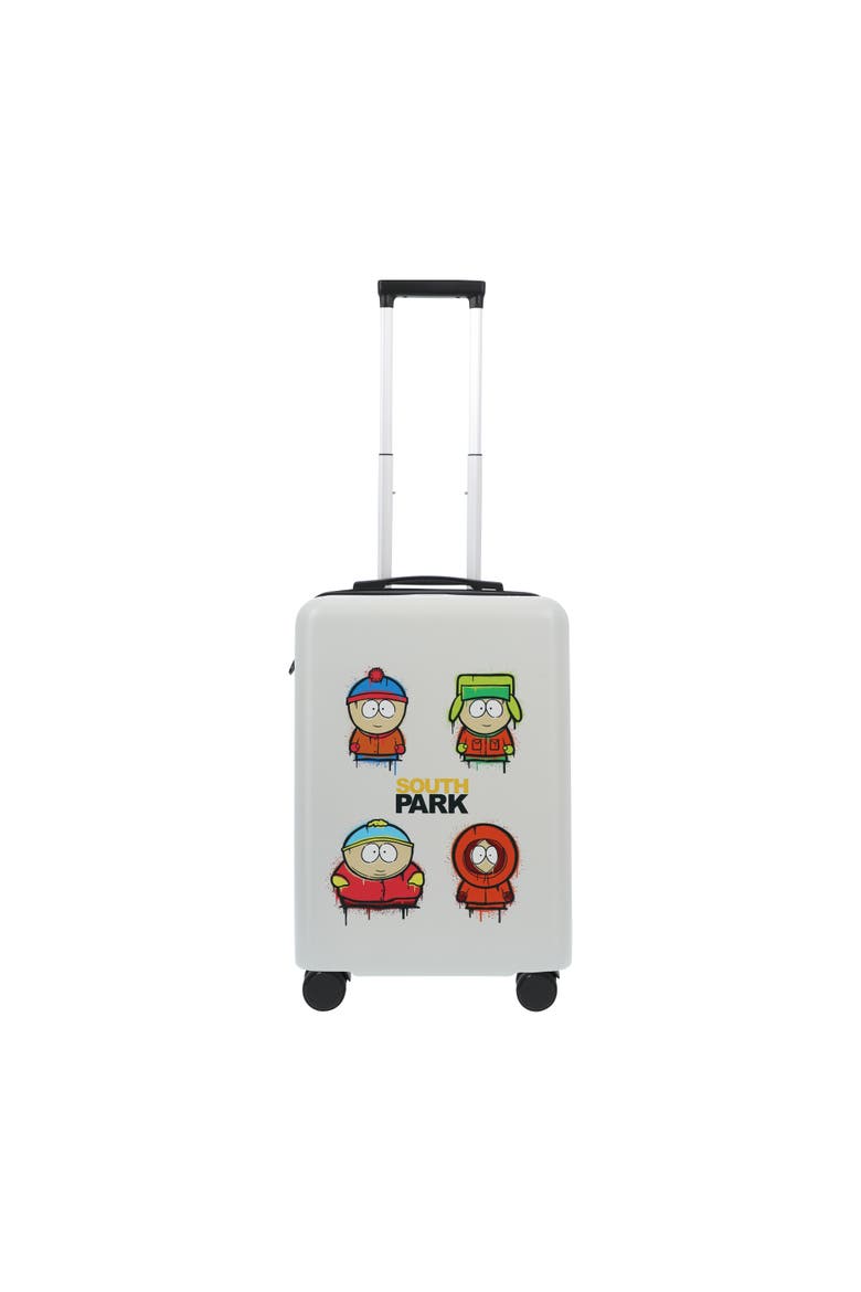 PARAMOUNT SOUTHPARK  22.5" CARRY-ON LUGGAGE, Alternate, color, WHITE