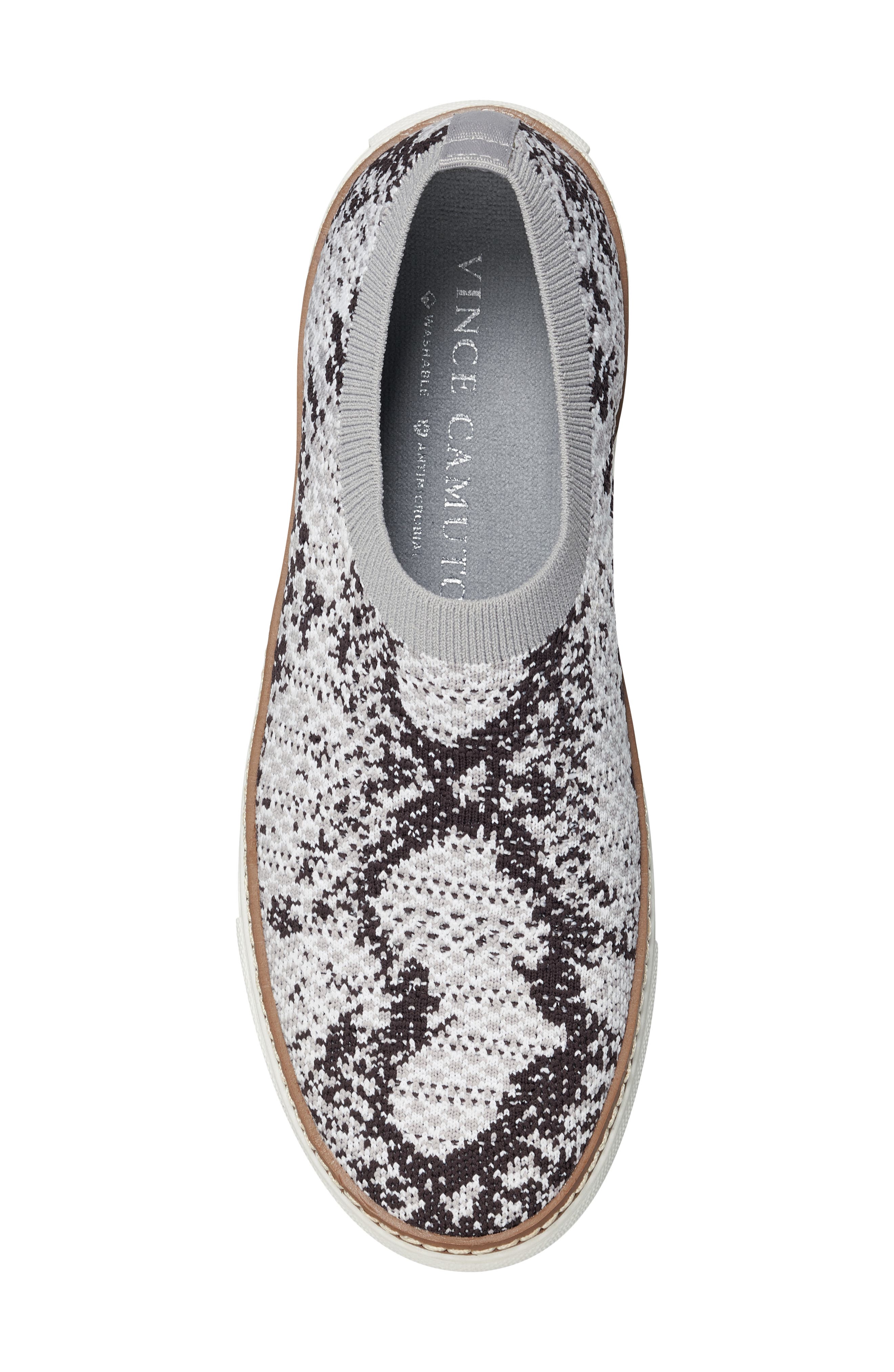 Keamalla Sneaker, Alternate, color, GREY SNAKE PRINT KNIT