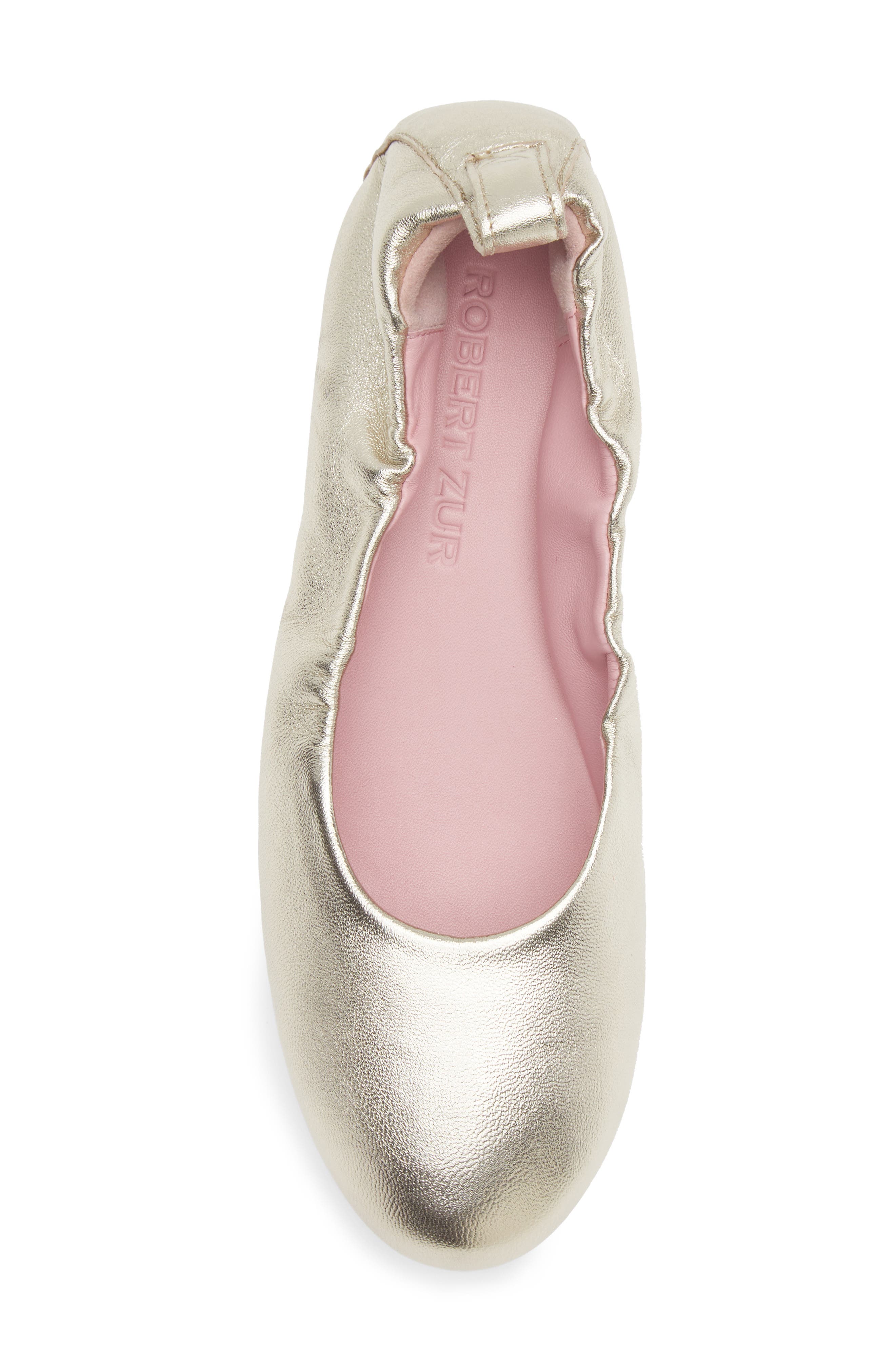 Mona Flat - Narrow Width Available, Alternate, color, GOLD
