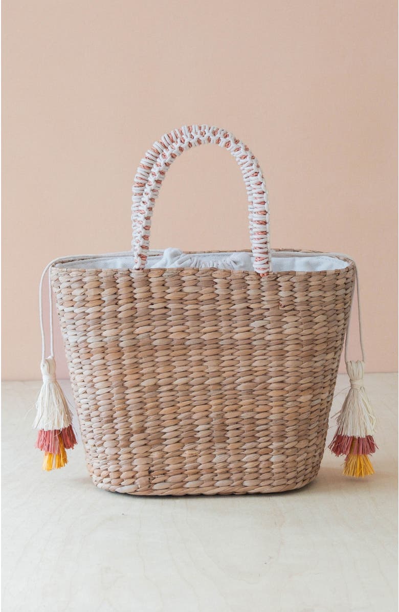 LIKHA Cocktail Embroidered Tote Bag, Alternate, color,