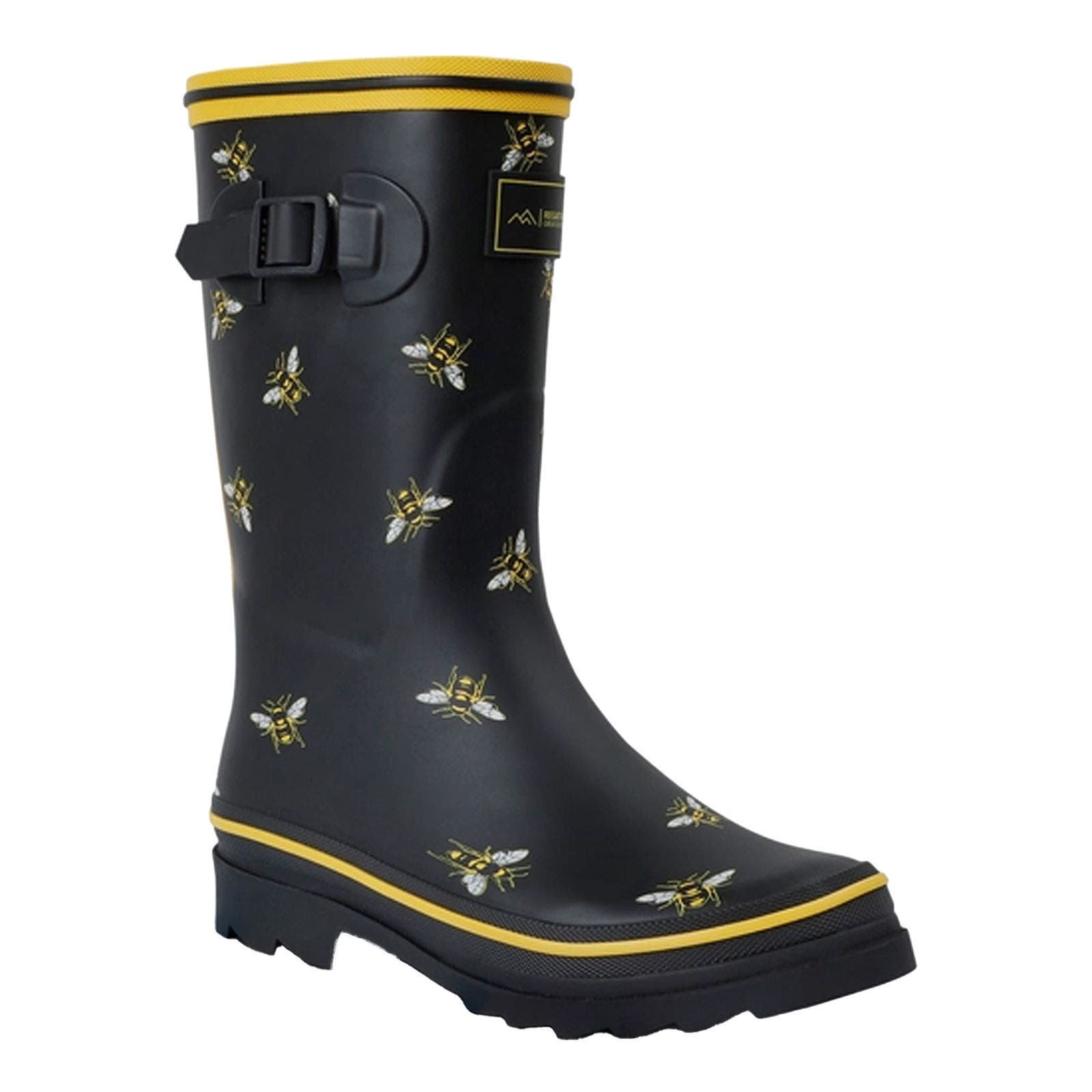 Amelia Bee Rain Boots, Main, color, Black