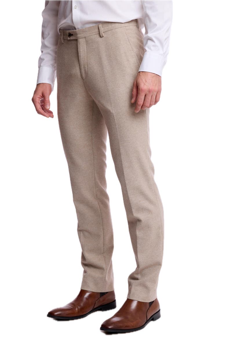 Downing Slim Fit Pants, Alternate, color, LATTE