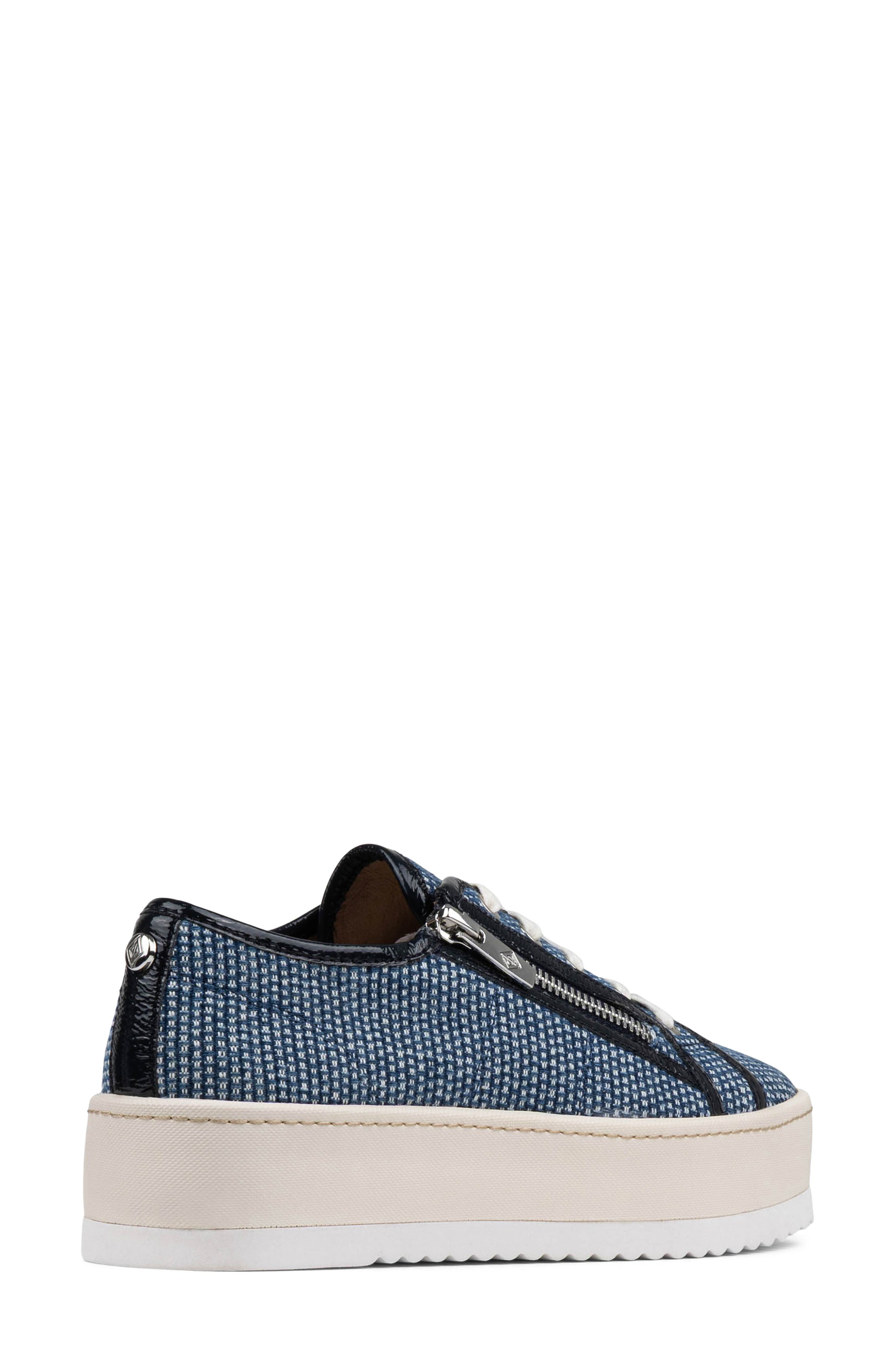 Fatimah Platform Sneaker, Alternate, color, INDIGO